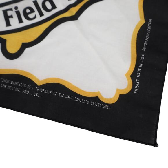 Vintage Jack Daniels Field Tester Graphic Bandana - Picture 6 of 7